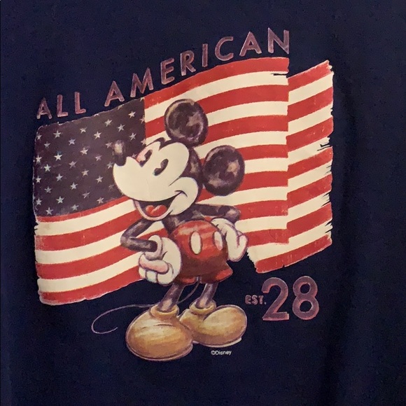 Vintage all American Mickey t shirt - Picture 2 of 4